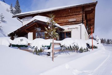 Sneeuwschoenwandeling naar de Simmeringalm