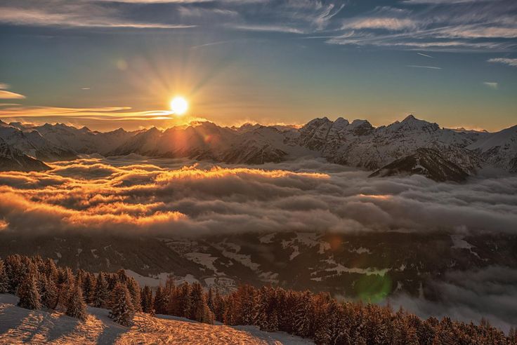 Blick vom Patscherkofel auf Tal