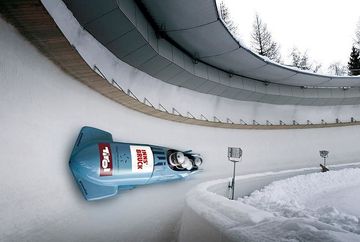 Bob-, Rodel-, und Skeletonbahn in Igls