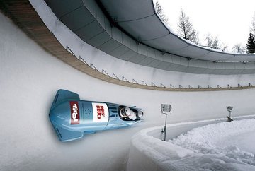 Bob-, Rodel-, und Skeletonbahn in Igls