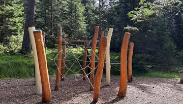 Children's playground in Obsteig, Weisland