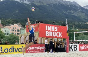 Le beach-volley envahit Innsbruck