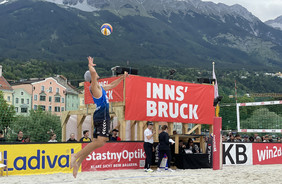 Beachvolleyball erobert Innsbruck