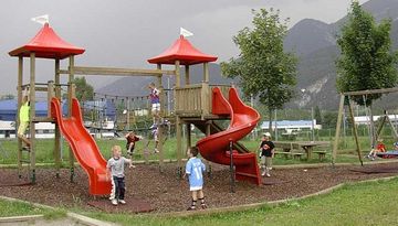 Children's playground at the sports ground