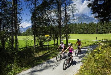 Circuit à vélo sur le Mittelgebirge au sud d’Innsbruck
