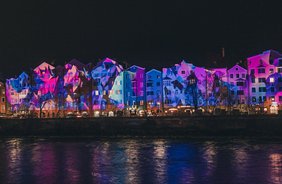 Innsbruck steht sein Silvester Fassadenmapping