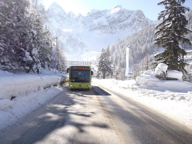Gratis Skibus im Winter