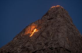 La tradizione dei fuochi di montagna