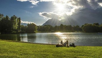 Badesee Rossau (Baggersee) Innsbruck