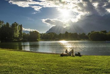 Badesee Rossau (Baggersee) Innsbruck
