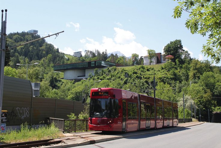 Tram mit Aussicht