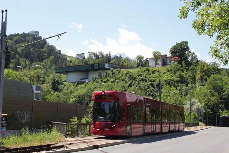 Perspectives en tram