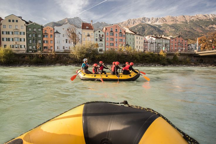 City Rafting Innsbruck: Sightseeing mal anders!