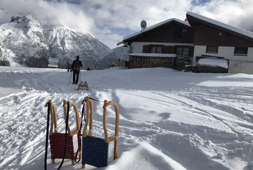 Axamer Lizum - Pleisenhütte natural toboggan run
