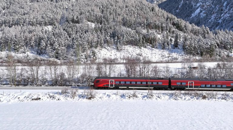 DB Bahn Italien Railjet
