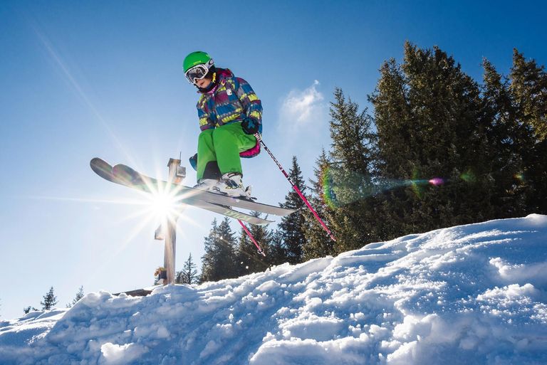 Ski fahren am Rangger Köpfl