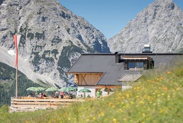 Berghut Hochfeldern Alm