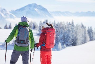 Sneeuwschoenwandeling naar de Simmeringalm
