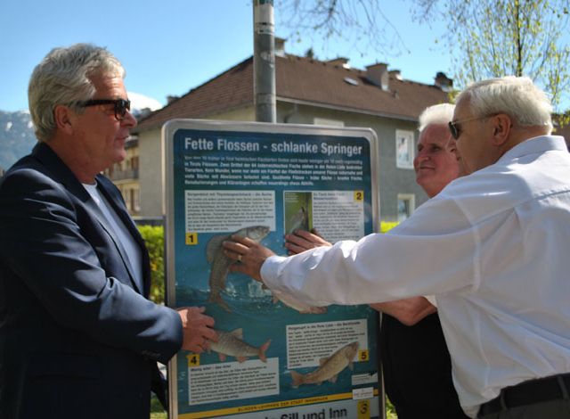 Sendero adaptado para personas invidentes en Innsbruck