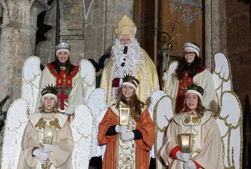 traditioneller Nikolauseinzug der Stadt Innsbruck