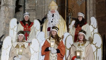 traditioneller Nikolauseinzug der Stadt Innsbruck