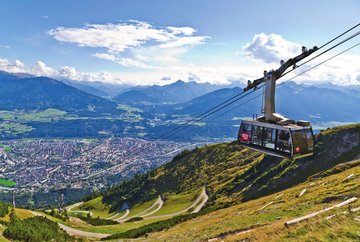 Innsbruck's Nordkettenbahnen lifts and cable cars