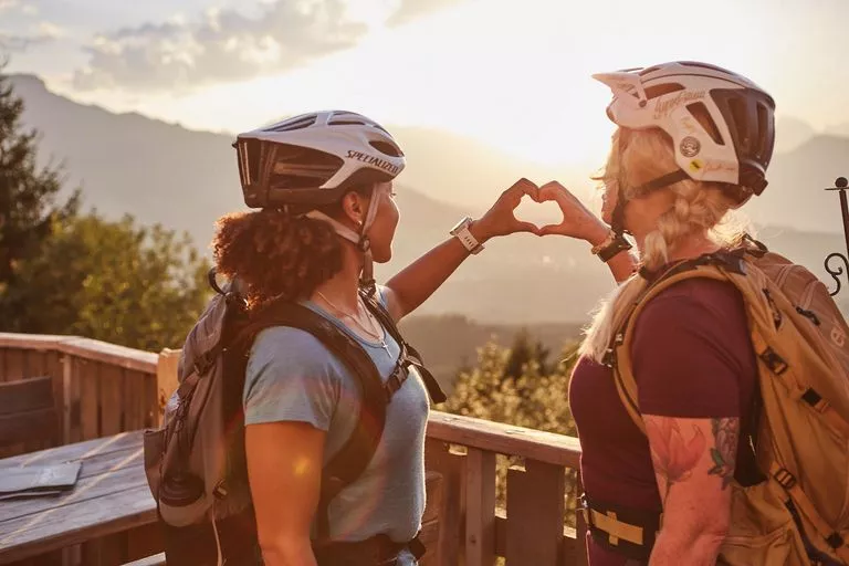 geführte E-Bike Tour - Freundinnen