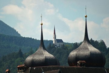 Hängebrücke - Wallfahrtskirche Maria Locherboden