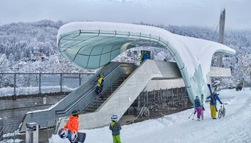 Le long de l’Innpromenade vers Innsbruck