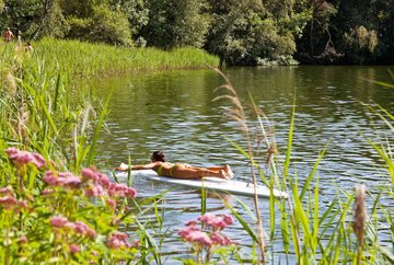 Bathing Lake Lansersee
