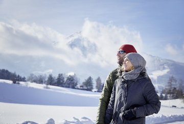 Winterwanderweg Gletscherblick