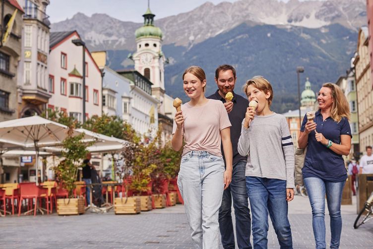 Sightseeing Stadt - Familie