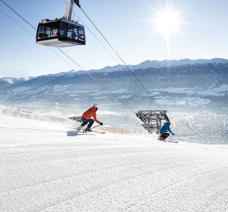 Skifahren auf der Nordkette
