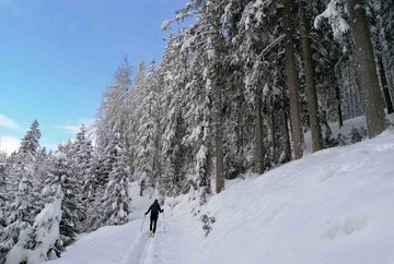 Muttereralm ski touring track