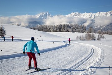 Cross-country ski centre in Rinn – Panoramaloipe trail