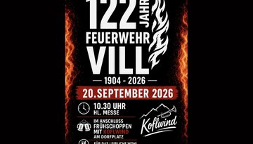 122 Jahre Feuerwehr Vill