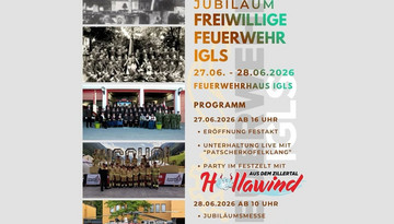 130-Jahr Jubiläum  Freiwillige Feuerwehr Igls