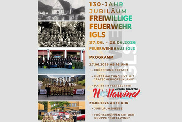 130-Jahr Jubiläum  Freiwillige Feuerwehr Igls