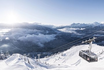 Innsbruck's Nordkettenbahnen lifts and cable cars