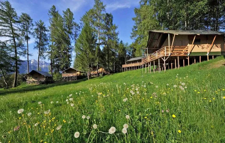 Surrounded by nature: a holiday paradise on Natterer See lake