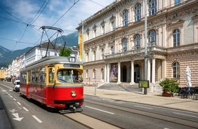 La nostalgia del tranvía en Innsbruck