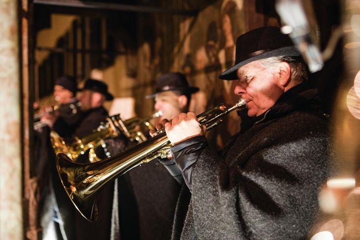 Turmbläser am Christkindlmarkt