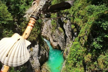 Chemin de Compostelle « Isar-Loisach-Leutascher Ache-Inn »