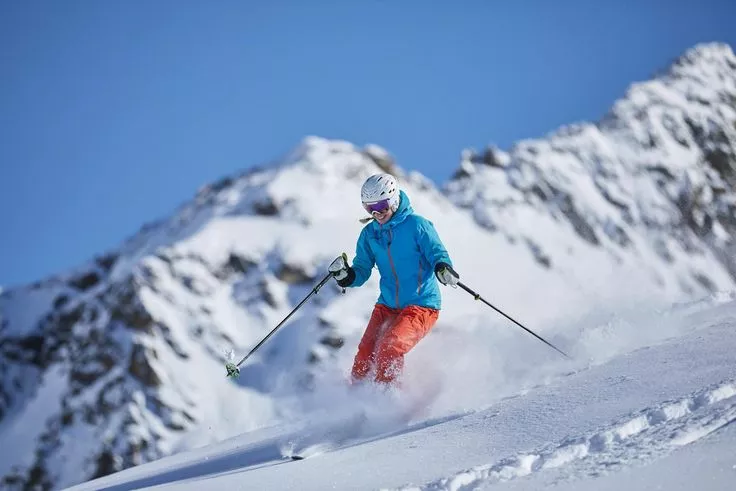 Skifahren im Kühtai