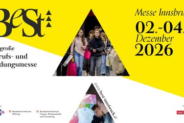 BeSt Innsbruck 2026 – Die große Messe für Beruf, Studium und Weiterbildung