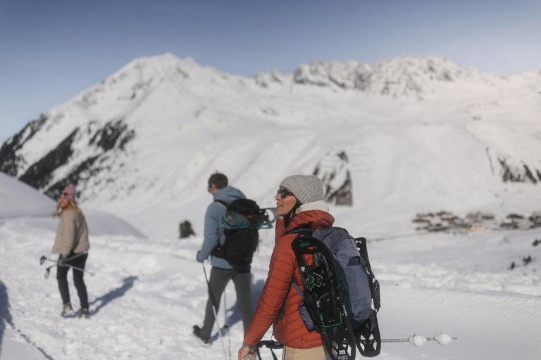 Winterwandern Knappenweg im Kühtai