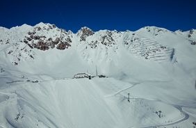Lawinensprengungen auf der Nordkette in Innsbruck