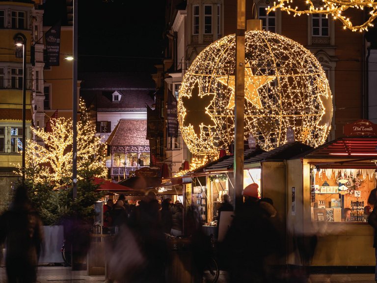 Christkindlmarkt Maria-Theresien-Straße Innsbruck