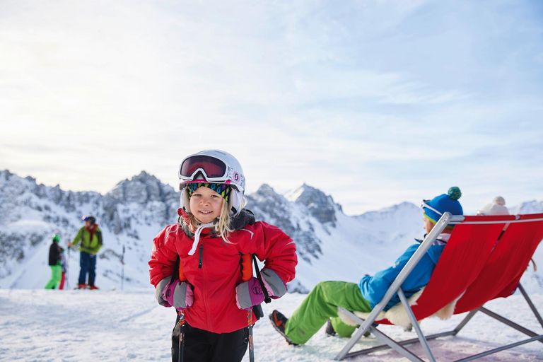 Skifahren in der Axamer Lizum