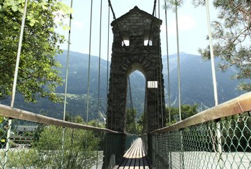 Hängebrücke bei Stams